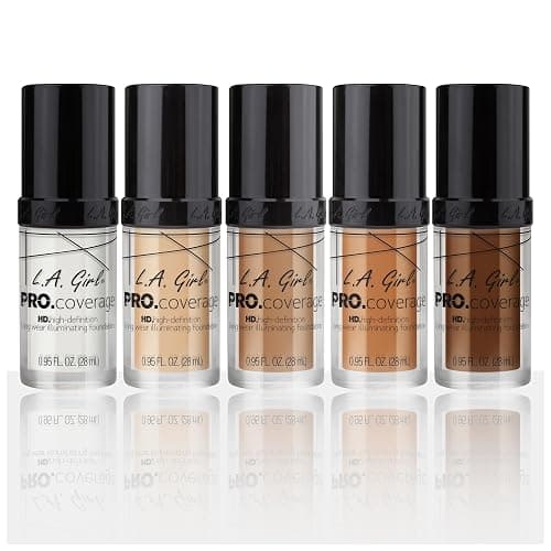 L.A. Girl Pro Coverage Liquid Foundation, White, 0.95 Fl Oz thumbnail 7