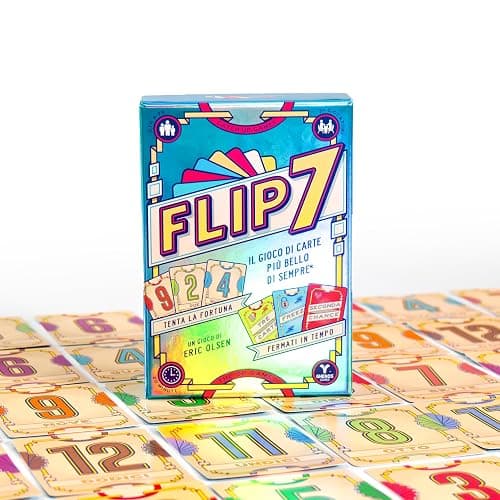Flip 7 - Gioco di Carte in Italiano per Tutti - Party Game - Gioco Competitivo per 3+ Giocatori thumbnail 2