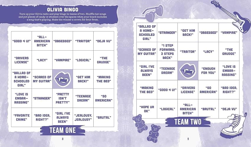 The Unofficial Olivia Rodrigo Activity Book: Trivia, Quizzes, Games, and Coloring for Fans with Guts thumbnail 4