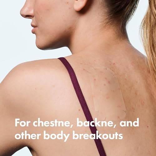 Mighty Patch Hero Cosmetics Body Patch– The XXL Hydrocolloid Patch for Bacne, Chestne, and Other Body Breakouts. Derm-Tested. Medical-Grade Hydrocolloid. Absorbs Pimple Gunk in 6-8 Hours. 4ct thumbnail 4