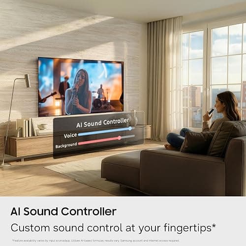 Samsung 43-Inch Class QN70H Series, Neo QLED Mini LED, 4K, Smart TV, 2026 | Samsung Vision AI, Quantum Mini LED, 100% Color Volume with Quantum Dot, NQ4 AI Processor, 4K Upscaling, Alexa Built-in thumbnail 10