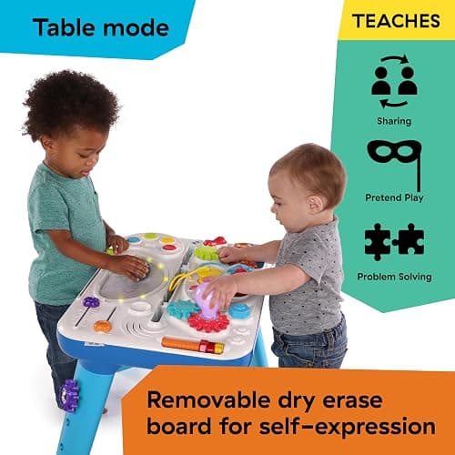 Baby Einstein Curiosity Table Activity Play Station, Montessori Floor Toy and Interactive Workbench, 12 Months and Up thumbnail 6