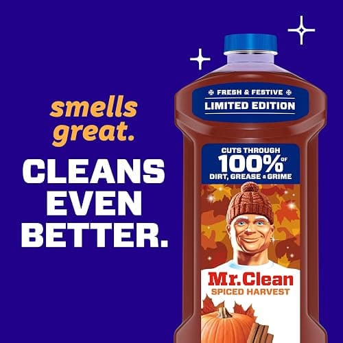 Mr. Clean All Purpose Cleaner, Cleaning Liquid, Spiced Harvest, 41oz thumbnail 6