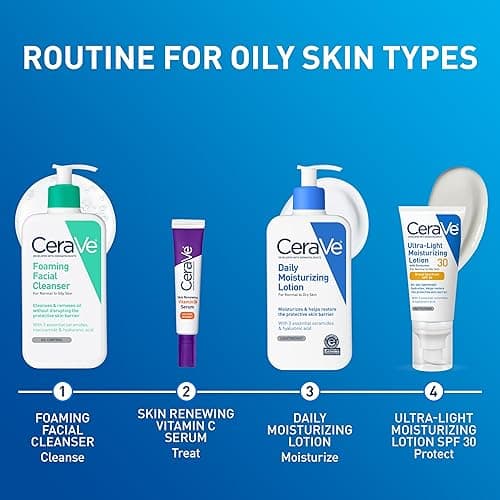 CeraVe Daily Moisturizing Lotion for Dry Skin, Body Lotion & Face Moisturizer with Hyaluronic Acid and Ceramides, Daily Moisturizer, Fragrance Free, Oil-Free, 19 Ounce thumbnail 13