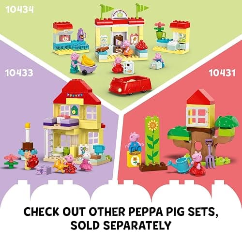 LEGO DUPLO Peppa Pig Boat Trip Bath Toy, Building Block Learning Set for Preschool Kids with 2 Peppa Pig Figures Included, Water Toy Gift Idea for Toddlers Ages 2 and Up, 10432 thumbnail 6