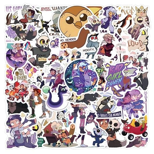 50PCS The Owl House Water Bottle Stickers - Image 1