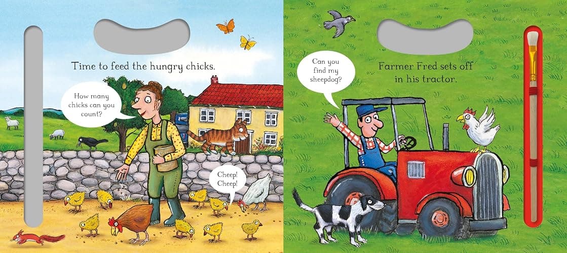 Farm Magic Painting: Just add water to paint! (Campbell Magic Painting, 1) thumbnail 5