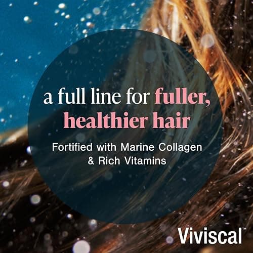 Viviscal Hair Strengthening Conditioner – Strengthens and Reduces Breakage for Fuller, Healthier Hair – With Biotin, Keratin and Marine Extracts – 250ml (8.45 Fl Oz) thumbnail 7