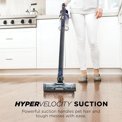 Shark Pet Cordless Stick Vacuum, Grey, IX141 | HyperVelocity Suction, XL Dust Cup, LED Headlights, Removeable Handheld, Crevice & Pet Tool, 40-Min Runtime, Lightweight thumbnail 3