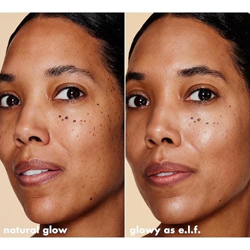 e.l.f. Halo Glow Liquid Filter, Hydrating Complexion Boost, 3.5 Medium | Soft Focus, Luminous Natural Glow for Face & Body, Infused with Hyaluronic Acid & Squalene, Vegan & Cruelty-Free thumbnail 6