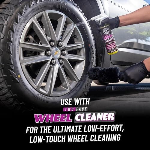 Chemical Guys Gerbil Wheel and Rim Cleaning Brush - Soft Natural Bristle Detailing Tool for Tires, Exhausts & Delicate Surfaces - Wheel Cleaner Brush to Safely Clean Brake Dust, Grime and Dirt, 1 Pack thumbnail 6