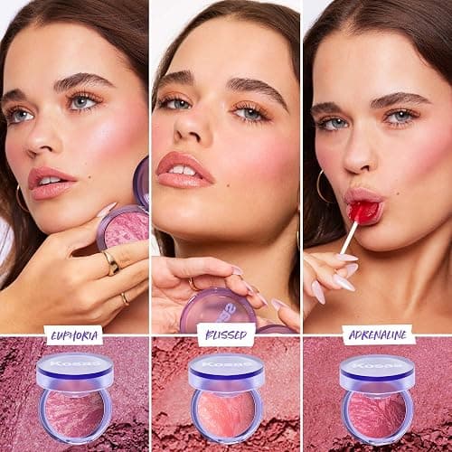 Kosas Blush is Life –Talc-Free Dimensional Blush Baked with Squalane & Hyaluronic Acid – Long Wear, Safe for Sensitive Skin - Blissed thumbnail 3