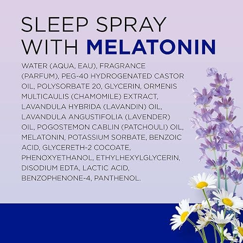 Dr Teal's Calm Blend Spray with Melatonin, Lavender & Chamomile Essential Oils, 6 fl oz (Pack of 3) thumbnail 11