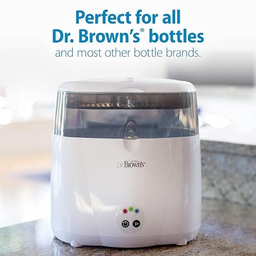 Dr. Brown’s Deluxe Electric Sterilizer for Baby Bottles and Other Baby Essentials thumbnail 3