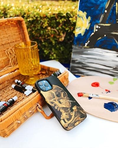 Casely iPhone 14 Pro Max Case | After Hours | Van Gogh Skeleton | Compatible with MagSafe | Bold Protective Design thumbnail 9