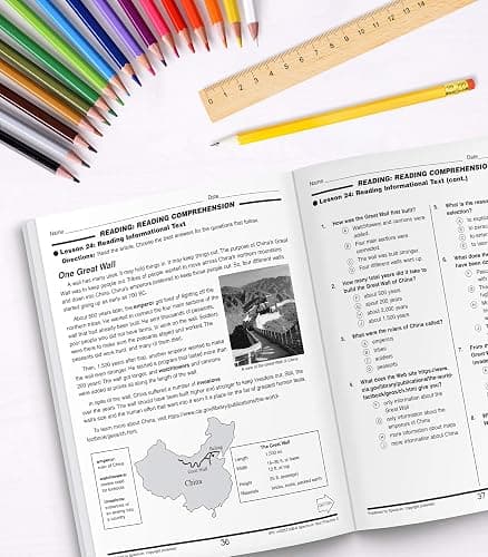 Spectrum Test Practice 3rd Grade Workbooks, Math, Language Arts, and Reading Comprehension Grade 3 Reproducible Book for Standardized Test Practice, 3rd Grade Workbooks All Subjects Ages 8-9 thumbnail 5