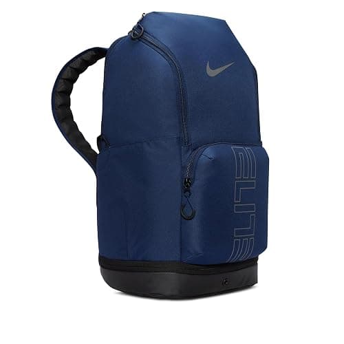 Nike, Unisex, Varsity Elite Backpack (32L), Midnight Navy/Black/Iron Grey, One Size thumbnail 3