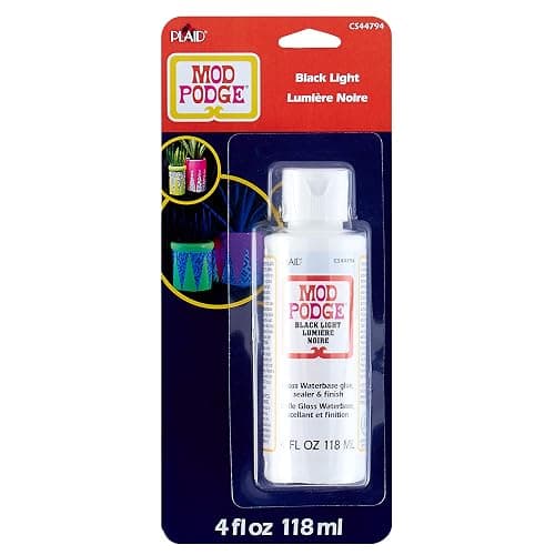 Mod Podge CS44794 Blacklight Blue Sealer, 4 oz - Image 1