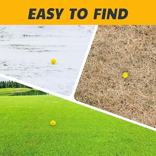 JAYA 24 Pack Foam Golf Practice Balls, Realistic Feel and Limited Flight, Soft for Indoor or Outdoor Training thumbnail 5