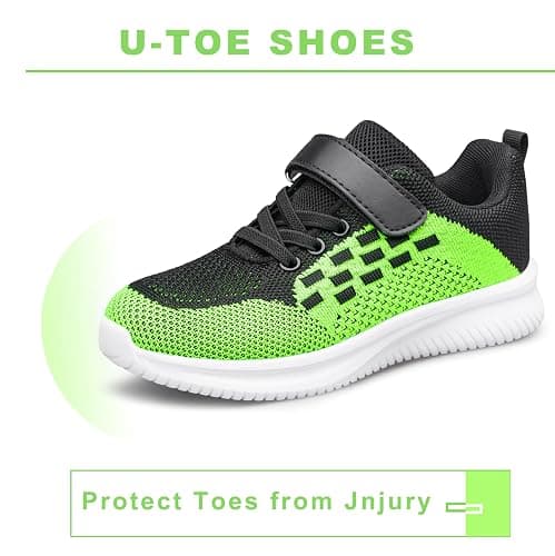 BNV Boys Girls Sneakers Kids Shoes Unisex Lightweight Breathable Athletic Running Tennis Fitness Shoes for Toddler/Little Kid/Big Kid thumbnail 3
