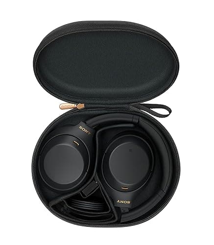 Sony WH-1000XM4 Wireless Premium Noise Canceling Overhead Headphones with Mic for Phone-Call and Alexa Voice Control, Black WH1000XM4 thumbnail 11