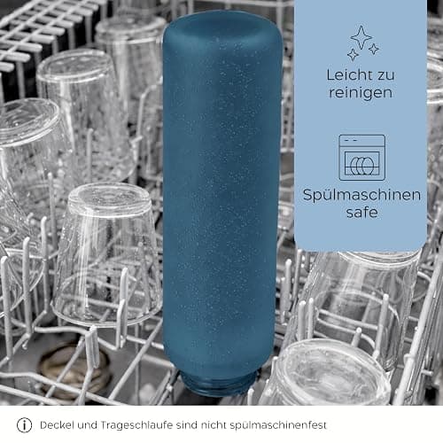 Twinzen Tritan Trinkflasche 1,5 L BPA-frei Auslaufsicher Rosa | Ideal für Sport, Schule und Büro · Robust und langlebig · Wiederverwendbar · Einfache Reinigung · Alltagstauglich thumbnail 6