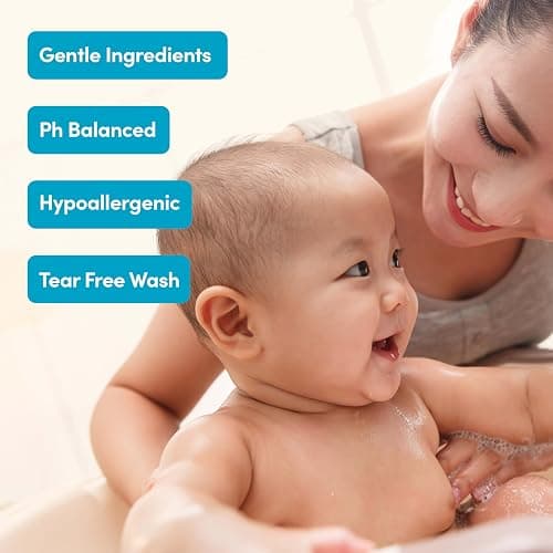 Aveeno Baby Welcome Little One Gift Set, Skincare Set with Nourishing Body Wash & Shampoo, Calming Bath Wash, All Over Wipes, Daily Moisturizing Lotion, & Balm, 5 Items thumbnail 7