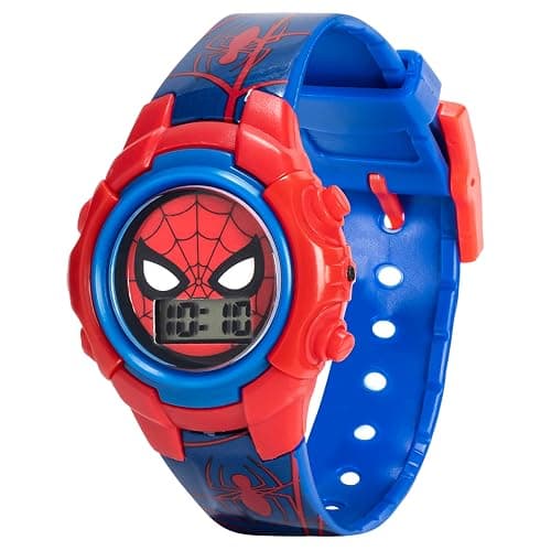 Marvel Spider-Man Kids Watches – Digital Display, Interactive Features, Adjustable Strap, Vibrant Spider-Man Graphics, Durable for Active Kids thumbnail 11