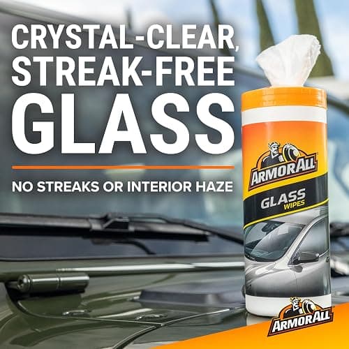 Armor All Protectant, Glass and Cleaning Wipes, Wipes for Car Interior and Car Exterior, 30 Count Each (Pack of 3) thumbnail 2