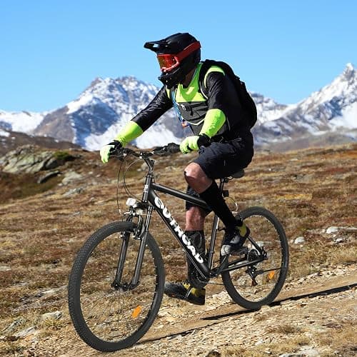 Betterland 26 Inch Mountain Bike with Adjustable Ergonomic Seat, 7/21 Speed Adult Bike with Dual V Brakes, Outdoor Cycling Bike with High Carbon Steel Frame and Front Suspension thumbnail 7