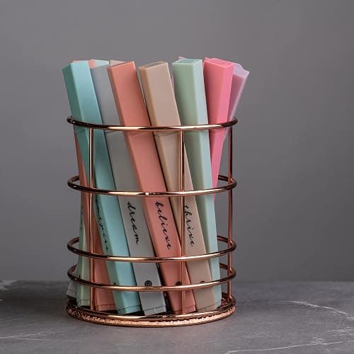 DIVERSEBEE Bible Highlighters with Soft Chisel Tip, 8 Pack Assorted Colors Pens No Bleed, Quick Dry, Cute Aesthetic Markers, Bible Study Journaling Supplies and Accessories (Boho) thumbnail 3