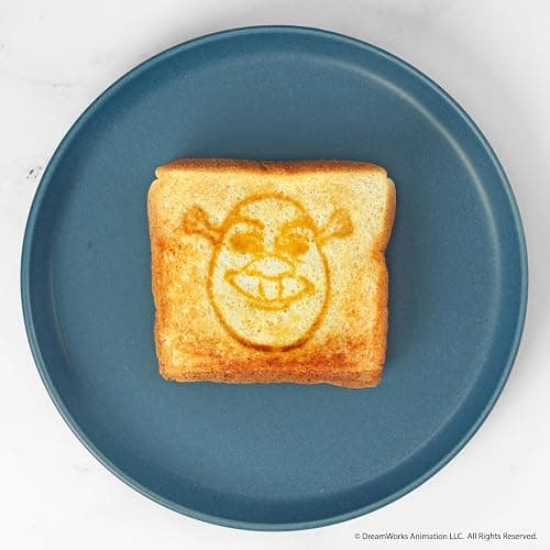 Uncanny Brands Shrek Sandwich Maker - Small Kitchen Appliance thumbnail 5