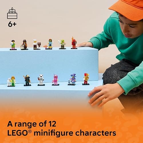 LEGO Minifigures Series 29 6 Pack - Mystery Box Multipack - Birthday Party Favors for Boys & Girls, Ages 6+ - Goodie Bag Stuffers for Kids - 66814 thumbnail 3
