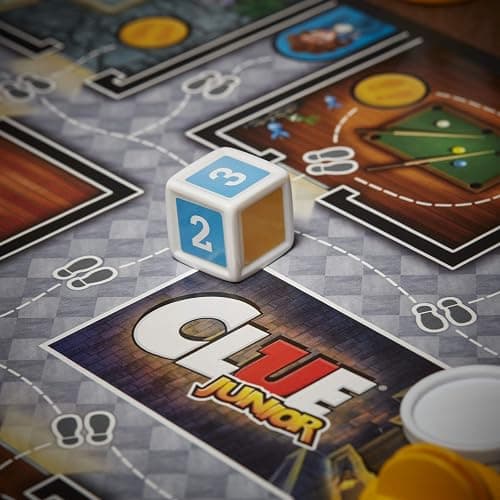 Hasbro Gaming Clue Junior Board Game for Kids Ages 5 and Up, Case of The Broken Toy, Classic Mystery Game for 2-6 Players thumbnail 5