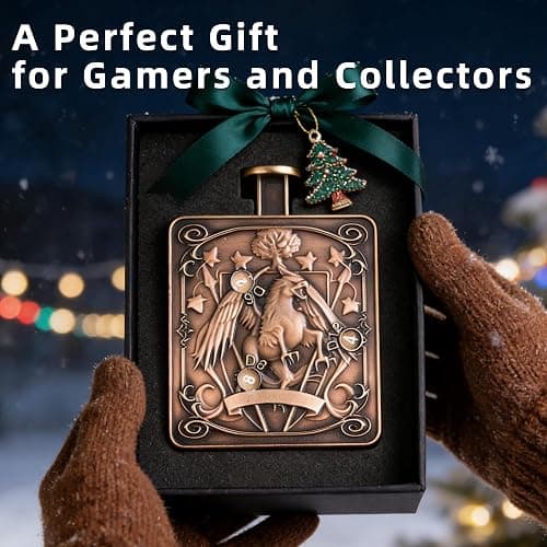 IUSTIDIE All-in-1 Spinner DND Dice, Press-to-Roll Metal Dice Spinner | Unique Mechanical Design, Gift Box, Compatible with Dungeons and Dragons RPG Tabletop Role-Playing Games thumbnail 6