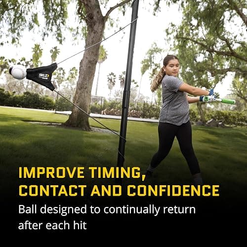 SKLZ Hit-A-Way Portable Baseball Training-Station Swing Trainer with Stand thumbnail 2