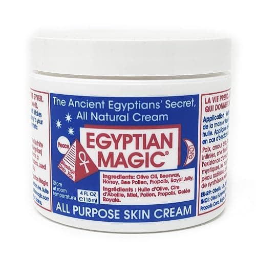 Egyptian Magic - All Purpose Face, Body, and Dry Skin Moisturizing Cream, Skin Protectant for Women & Men, Eczema Care Healing Balm, Scar Treatment, Stretch Marks, and Tattoo Aftercare, 4oz Jar thumbnail 9