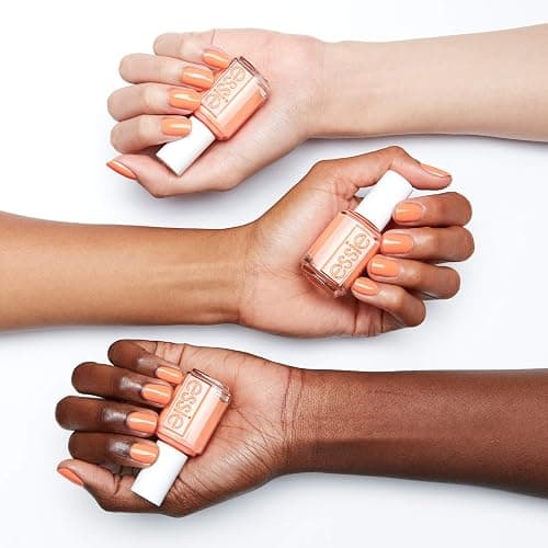 essie nail polish, summer 2020 collection, coral nail polish with a cream finish, sour up the sun, 0.46 Fl Oz thumbnail 4