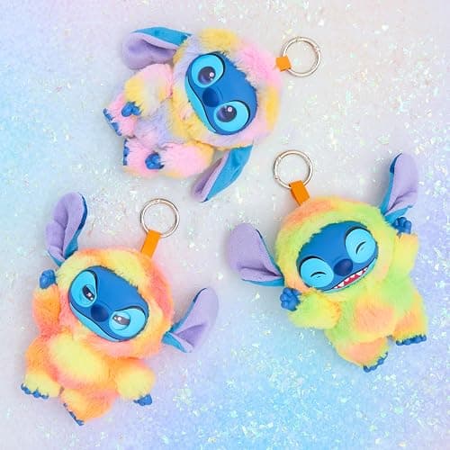 HAPPY HAUL Disney Stitch Snow Cone Swirl Vinyl-Face Plush Blind Box Collectible Toy, Vinyl-Faced Plush Clip-On Surprise, 5-Inch Stuffed Toy, Short-Run Drop, Ages 8 and up thumbnail 2