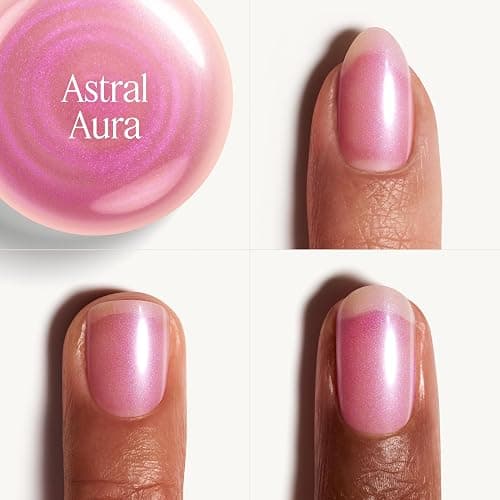 Essie Nail Art Studio, Pink Chrome Nail Polish Topcoat, Astral Aura | Rich Colour & Shine, Salon Quality Formula Nail Varnish, Layer With Other Essie Nail Polishes For A Nail Art Effect thumbnail 3