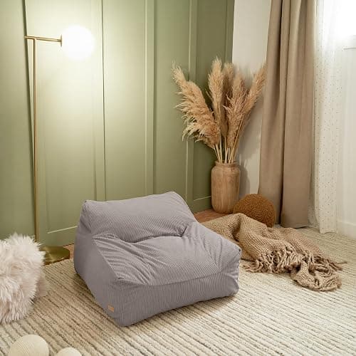 ZICOTO Soft Memory Foam Bean Bag Chair for Toddlers - Trendy Kids Chair and Baby Lounger for Nursery, Playroom, or Living Room Decor thumbnail 6