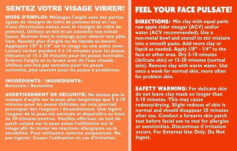 Aztec Secret - Indian Healing Clay - Deep Pore Cleansing Facial & Body Mask - 100% Natural Calcium Bentonite Clay - New Version 2 thumbnail 2