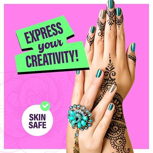 Pretty Me Temporary Tattoos Markers - Henna Body Tattoo Kit for Girls & Adults - Skin Pens for Teen Girl Gifts Trendy Stuff - 12 + Year Old - Cool Birthday Gift Ideas Teens 12 13 14 15 16 17 18 Tween thumbnail 5