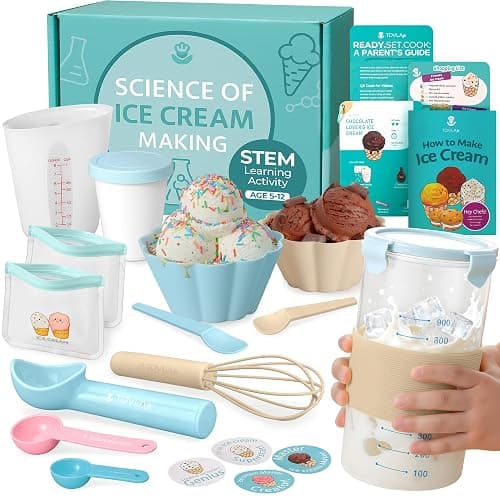 Tovla Jr. Kids Ice Cream Science Maker Kit | Real Reusable STEM | Ages 5-12 - Image 1