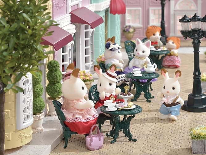 Calico Critters Town Series Tea and Treats Set, Fashion Dollhouse Furniture and Accessories thumbnail 7