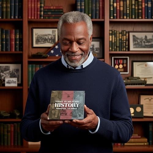 Today In Military History Calendar | Perpetual War History Calendar For The Military History Enthusiast, This Day In Amazing History Trivia Facts & Achievements | History Buff Gift Page A Day Box Calendar with Historical Info For Every Day of The Year thumbnail 2