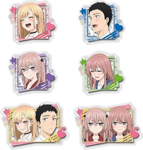 My Dress-Up Darling - Character Smile Version Transparent Sticker Set - Image 1
