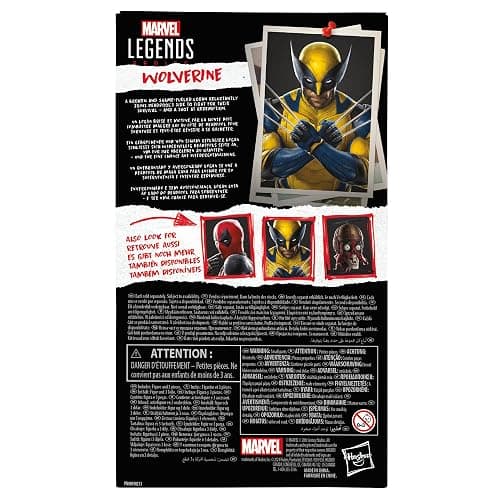 Marvel Legends Series Wolverine, Deadpool & Wolverine Collectible 6 Inch Action Figure for Adults Ages 14 and Up thumbnail 10