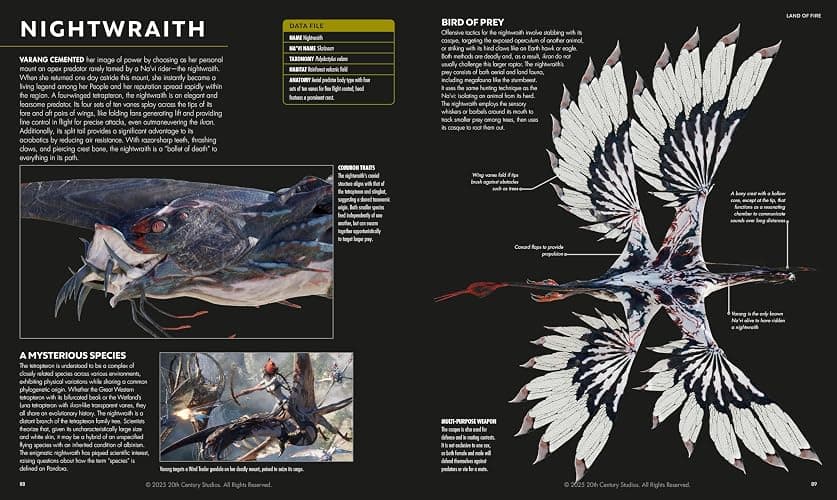 Avatar Fire and Ash The Visual Dictionary thumbnail 6