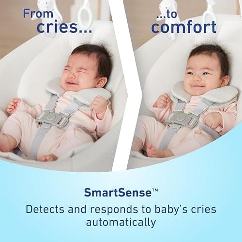 Graco SmartSense Baby Swing with Cry Detection Technology thumbnail 2